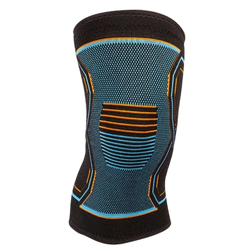 Compression Knitted Knee Sleeve Knee Support Breathable Stretchy Knee Brace - Picture 7 of 12