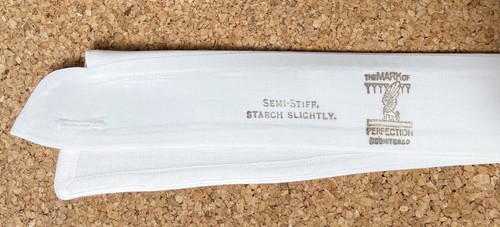 Vintage collar The Perfection Wonderful semi-stiff size 13.5" UNUSED c 1920s - Picture 2 of 3