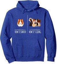 Guinea Pig Lovers Meme Pun Funny Pet Guinea Pig Unisex Hooded Sweatshirt