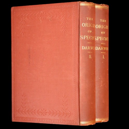 1889 Rare Book set - The Origin of Species, Natural Selection by Charles Darwin. - Picture 2 of 24