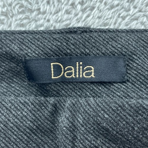 Dalia Womens Mid-Rise Narrow Leg Pants L Dark Heather Charcoal NWT 5494 - Picture 4 of 11