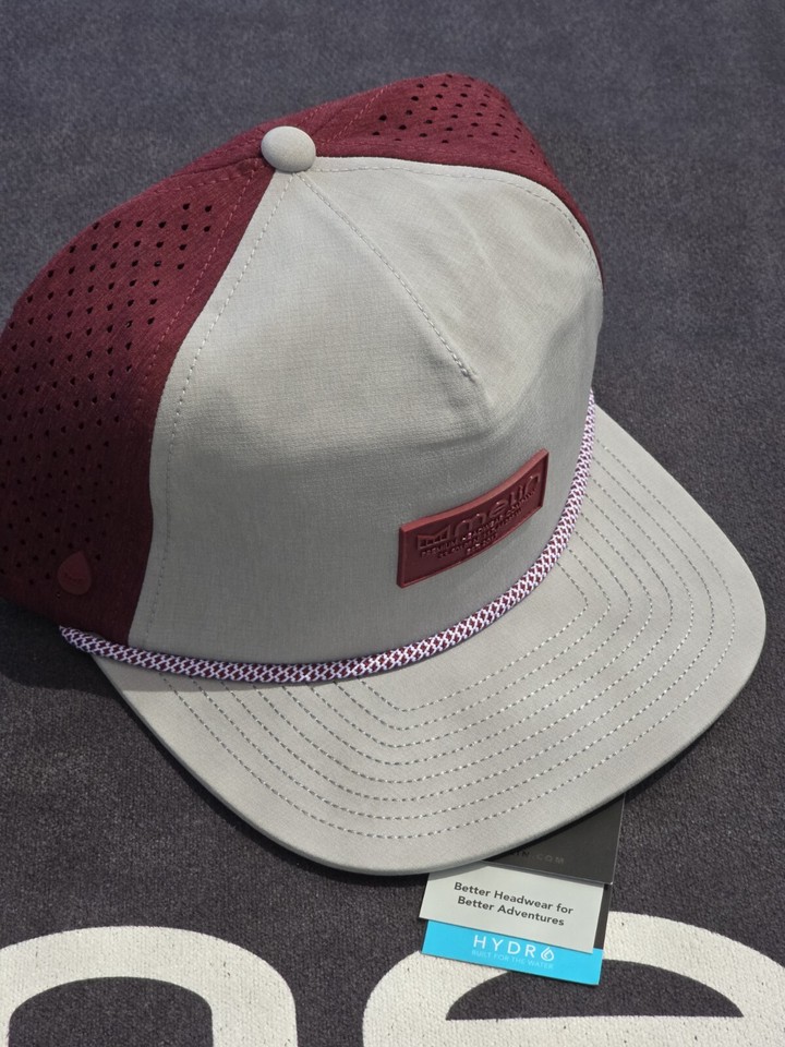 Melin Hydro Coronado Brick "Lava Rock Collection" Light Grey/Maroon