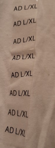 Riverdale Vixens L/XL V-Neck knotted T-Shirt White w/ yellow sleeves & collar - Picture 5 of 5