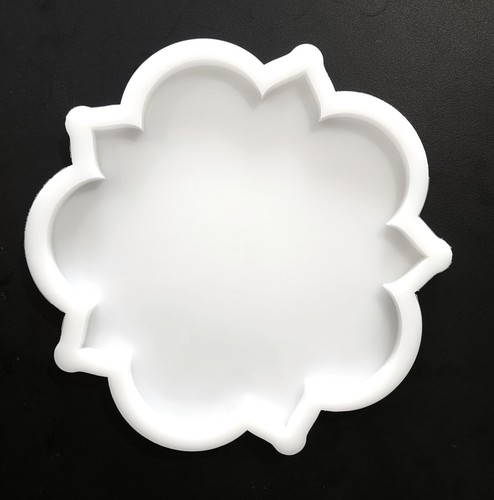 SMALL Poinsettia Tray Silicone Mold AU - Picture 2 of 6