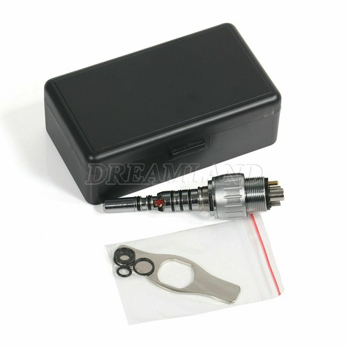 Dental 6 Hole Quick Coupler Swivel LED Bulb for Fiber Optic Handpiece YB6 YD6 - Picture 4 of 11