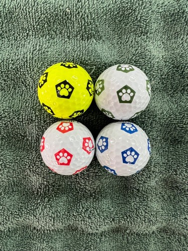 LOGO PELOTA DE GOLF - (4) LOGOTIPOS RAROS DE PATAS DE PERRO CALLAWAY TRUVIS... OBTÉN LOS 4 AHORA... ¡¡COMO NUEVOS!!️ - Imagen 2 de 5