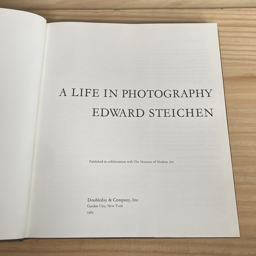 Vintage Art Book ~ A Life In Photography by Edward Steichen - Picture 2 of 6
