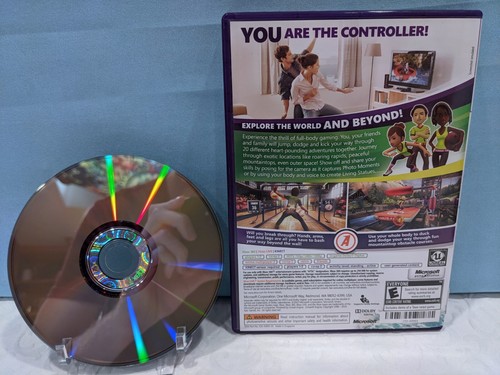 Kinect Adventures (Microsoft Xbox 360, 2010) Completo di Manuale - Testato - Foto 2 di 2