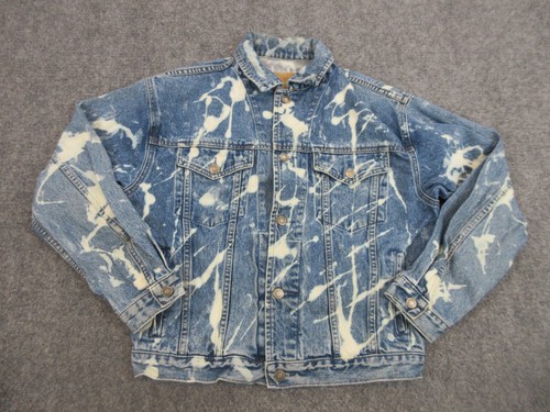 VINTAGE Gap Jacket Mens Adult Small Blue Denim Jean Outdoors Cotton Casual Coat - 第 1/9 張圖片