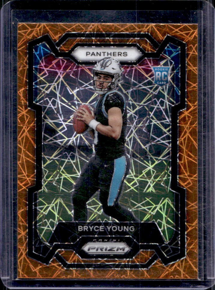 2023 Prizm Bryce Young RC Lazer Rookie #311 Panthers
