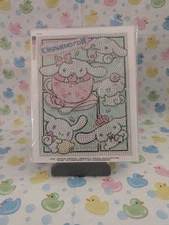 Sanrio Cinnamoroll 5D Diamond Art Painting DIY Kit W/Frame NEW