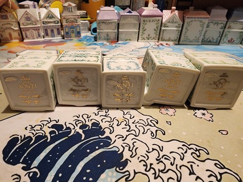 Vintage 1989 Lenox Gewürzdorf Set 18 Häuser kostenloser Versand  - Bild 10 von 14