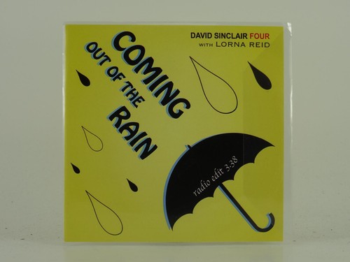 DAVID SINCLAIR/LORNA REID COMING OUT OF THE RAIN (D21) 1 Track Promo CD Single a