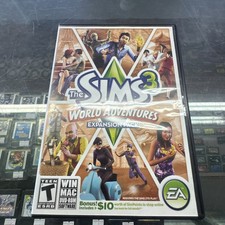 Sims 3: World Adventures (Windows/Mac, 2009) CIB