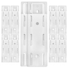 10 PCS Adhesive Punch-socket Holder Free Extension Combination Hook for