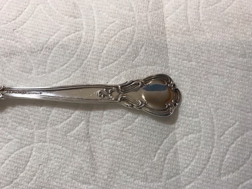 "Chantilly" von Gorham Sterlingsilber Bonbon Löffel Tomate/Gurke Servierer 6 1/8" - Bild 6 von 7