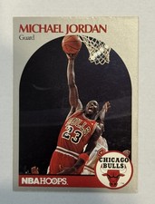 MICHAEL JORDAN 1990-91 NBA Hoops #65 Chicago Bulls HOF🏀🐐🔥