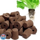 MEYCEMT Round Hydroponic Growth Sponge - 50 Pack, Suitable for Indoor Outdoor