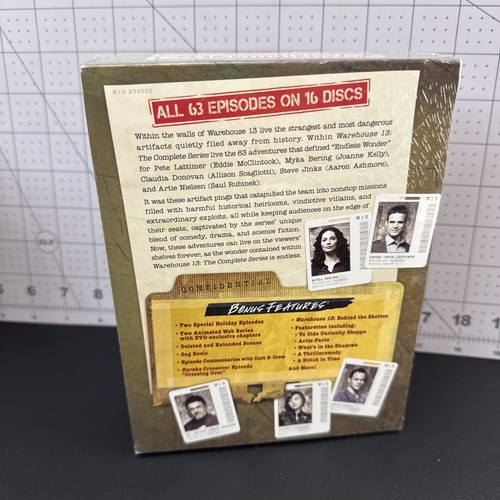 Warehouse 13 The Complete Series Seasons 1-5 DVD 16-Discs Box Set SyFy - Bild 3 von 6