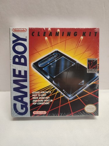 NINTENDO GAME BOY VIDEO KONSOLE REINIGUNGSSET NEU VERSIEGELT    - Bild 1 von 4