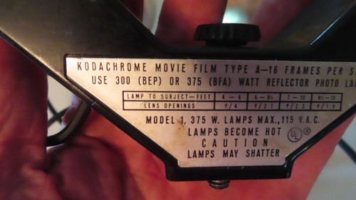 Vintage Kodak Brownie 8 Filmlicht mit Glühbirnen - funktioniert - Retro Fotografie Zubehör - Bild 3 von 15