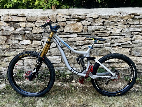 Kona Entourage Deluxe Full Suspension Downhill Freeride Mountain Bike size Large - Picture 4 of 16