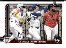 2025 Topps #347 National League Leaders AVG