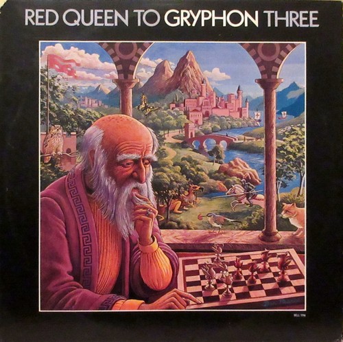 GRYPHON RED QUEEN TO GRYPHON THREE 1974 BELL RECORDS 1316 PROG ROCK NEAR MINT!