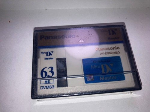 MINI DV Tape Panasonic Digital Video Cassette 63 ME AY-DVM63MQ (1 TAPE) - Bild 1 von 2