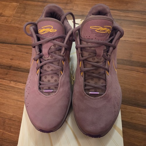 Nike LeBron 21 Freshwater Purple Rain Basketball Sneakers Fv2345 500 Sz 10 - Foto 2 di 16