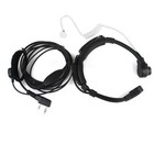 Throat Mic Earpiece Headset Replacement For Baofeng UV5R 888S UV82 UV-B6 UV8D