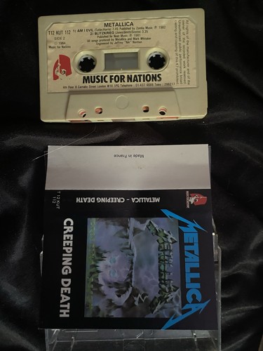 Metallica Creeping Death Ep Cassette - Picture 1 of 2