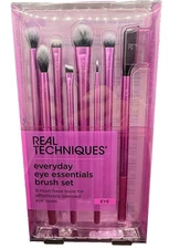 Real Techniques Enhanced Eye makeup Brush set⭐️Everyday Essentials 8 pcs 01991⭐️