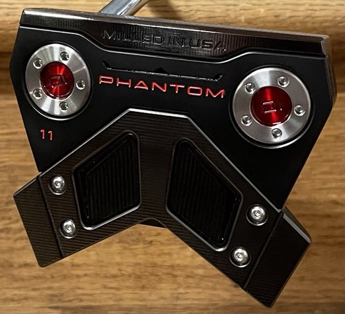Scotty Cameron 2025 Phantom 11 Putter - LH - Brand New - Xtreme Dark Finish -RED - Picture 2 of 10