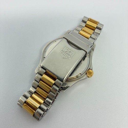 TAG Heuer 2000 Professional 964.013 Quartz 200m Boys Gold Dial Watch From Japan - Picture 6 of 10