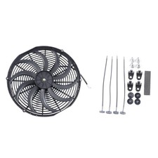 Electric Cooling Fan 16 Slim Push Pull 13 5V for F550 F450 Super Duty 1997 2017