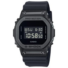 Casio G-SHOCK GM-5600UB-1JF Black Metal Case LED Light Digital Men Watch NEW BOX