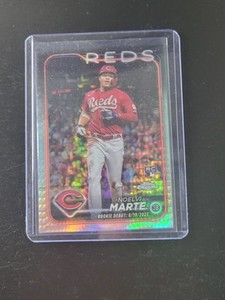 2024 Topps Chrome Update Prism Refractor Noelvi Marte RC Cincinnati Reds #USC91