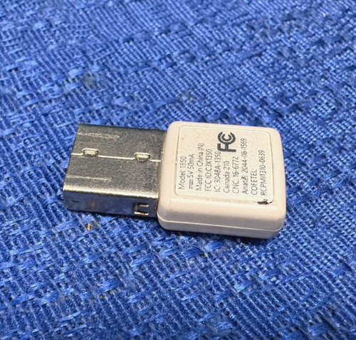 Microsoft Arc Mouse Replacement Only Dongle Receiver Model 1350 - Picture 1 of 3