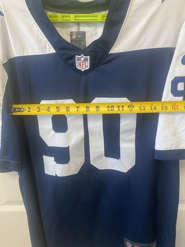 Dallas Cowboys Demarcus Lawrence #90 Nike Herren Navy Official NFL Game Trikot - Bild 8 von 9