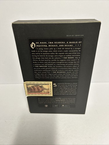 Ship of Theseus V.M. Straka , J.J. Abrams, Doug Dorst HC Slipcover With Inserts - Picture 18 of 19