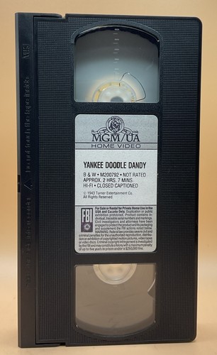 Yankee Doodle Dandy VHS 1942, 1991 **Buy 2 Get 1 Free** - Imagen 3 de 3