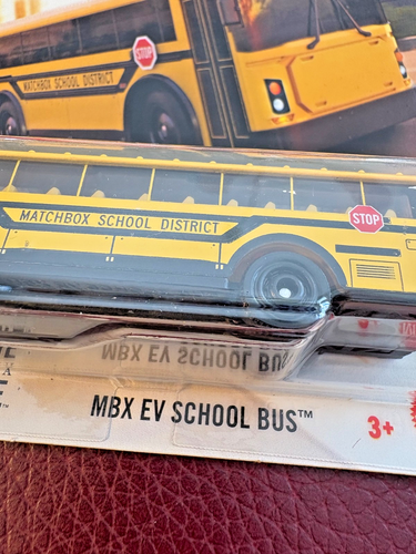 2025 Matchbox Yellow MBX EV School Bus #123 - Bild 5 von 17