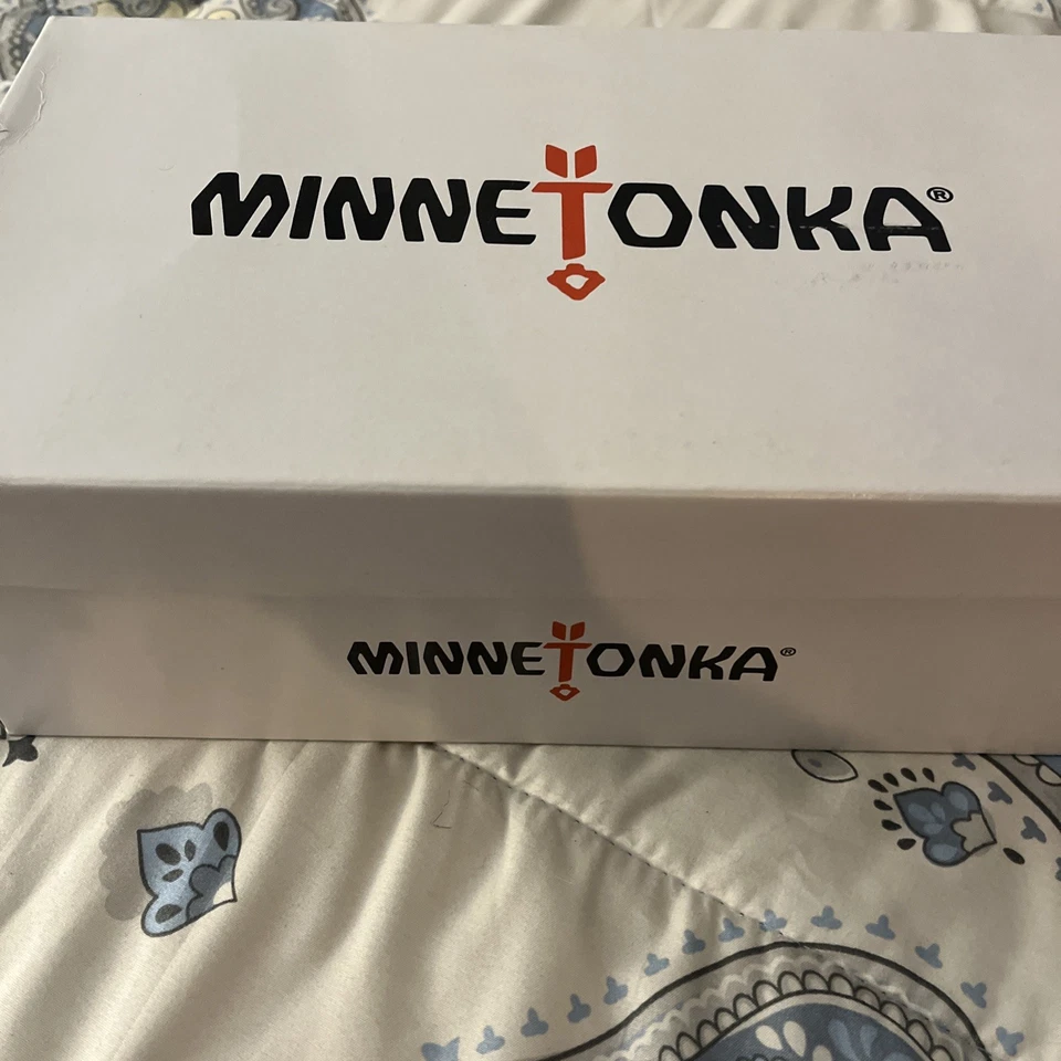 Zapatillas mocasín Minnetonka para mujer talla 5 Cinnamon Tempe. ¡Nuevo con caja! Foto 4 de 4