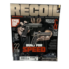 RECOIL Gun Lifestyle Magazine Issue # 31 Full Size Target Plus Operator F-150