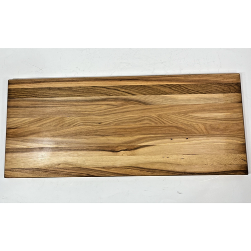 Handcrafted Wood Cutting Board Cheese Meat Charcuterie Made Illinois 21X9x5/8 - Picture 2 of 5
