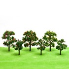 High Simulation Plastic Trees for Model Trains and Miniature Landscapes