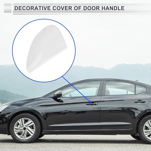 Coperchio tappo cilindro serratura maniglia porta anteriore sinistra esterna per Hyundai Elantra  - Foto 2 di 6