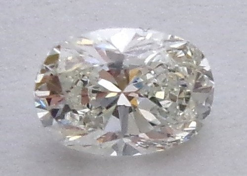 EARTH MINED NATURAL EXCELLENT CUT .55CT OVAL DIAMOND WHITE CLEAN FREE SHIPPING - Picture 3 of 7