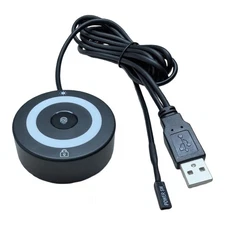 Compact USB Fingerprint Reader for Windows Login 360 Degree Touch Scan